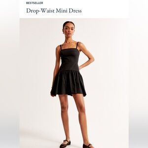 Abercrombie Drop Waist Mini Dress XSP